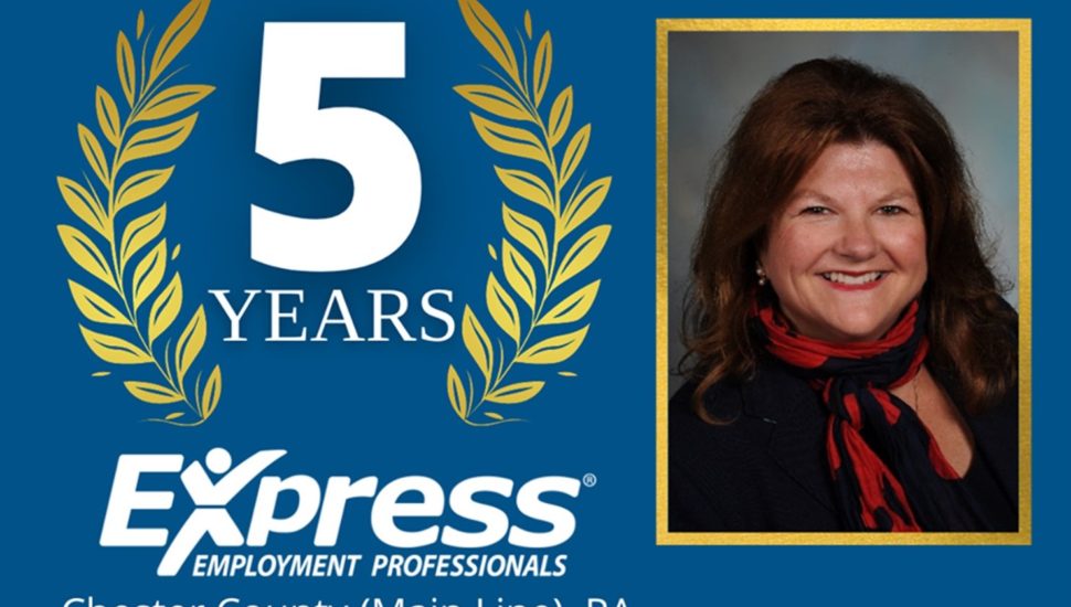Local Franchise of Express Employment Professionals Celebrates Five Years of Putting People to Work