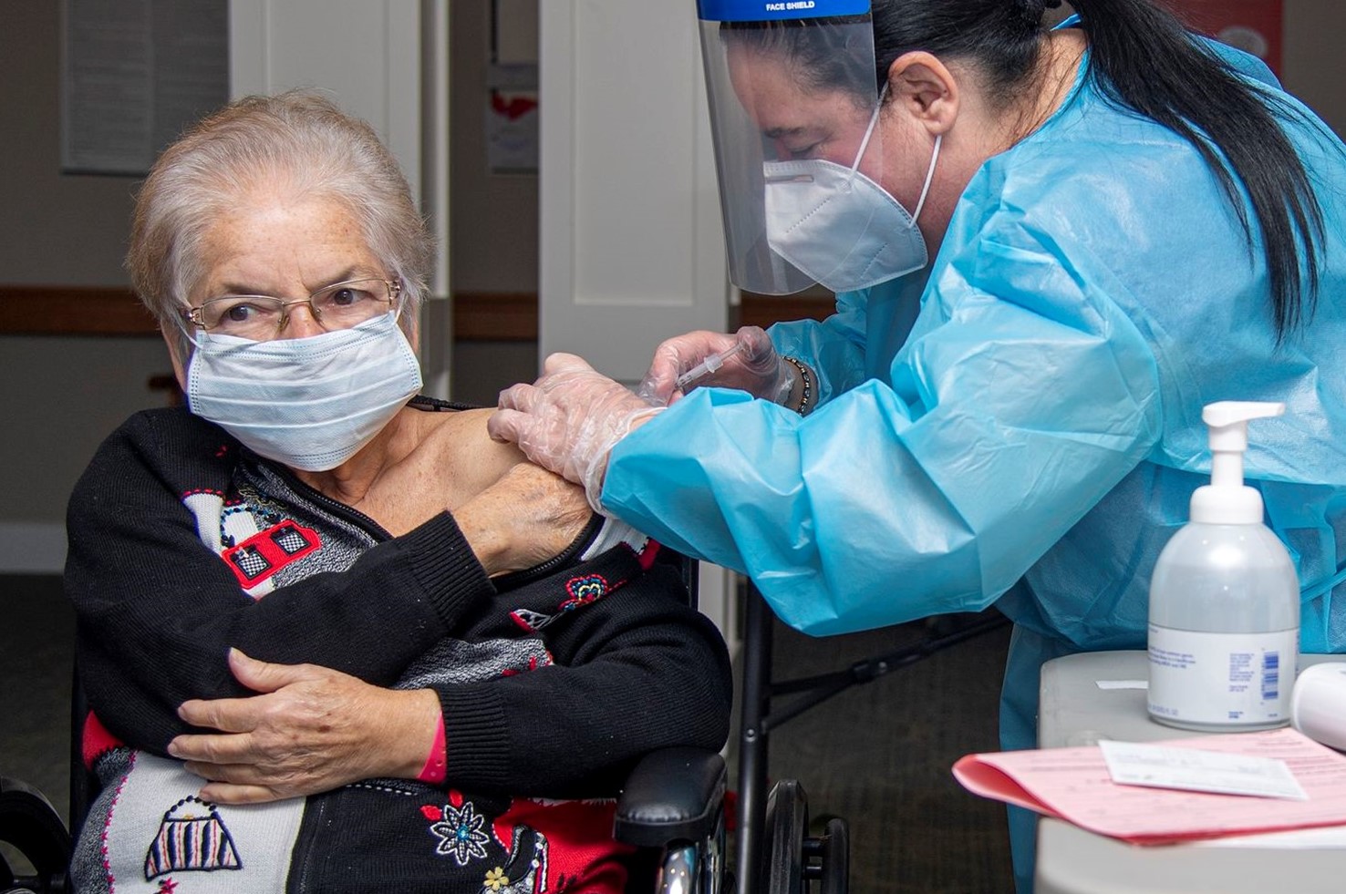 Patients at PowerBack Rehabilitation in Phoenixville Receive Their First Dose of COVID-19 Vaccine