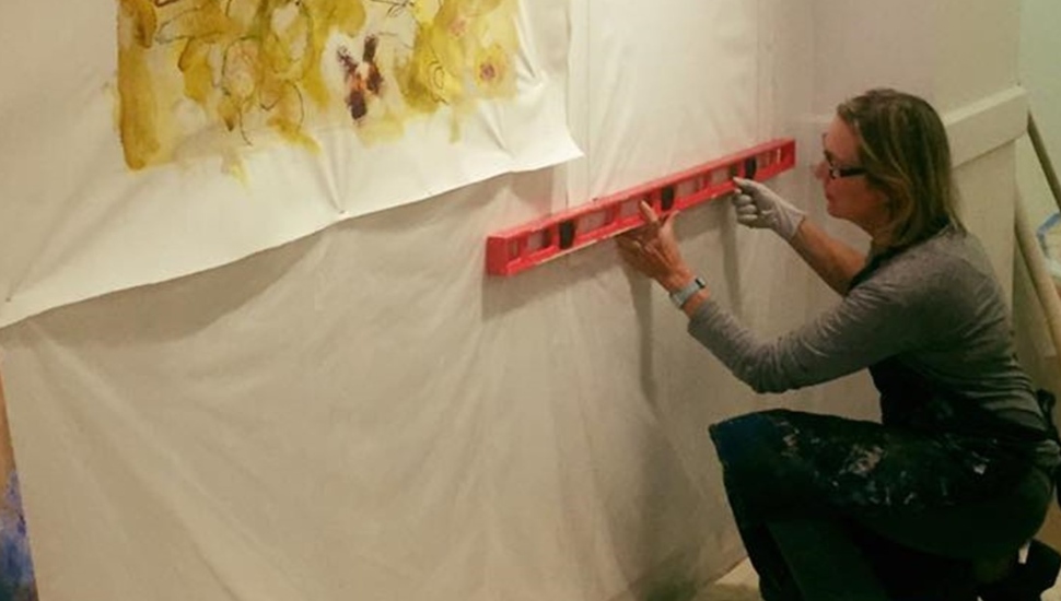 Acclaimed Abstract Painter Based in Oxford Continues to Reinvent Herself