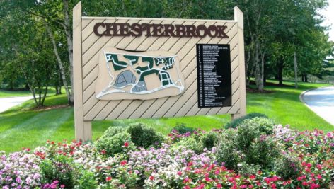 Chesterbrook sign