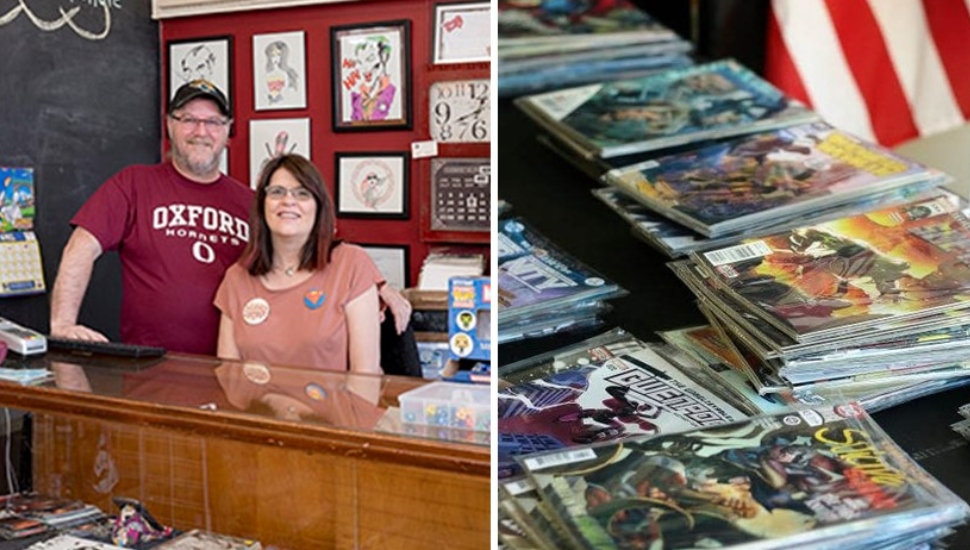 Comic Book Shop in Oxford Aims to Get Kids Back to Reading, Away from Electronics