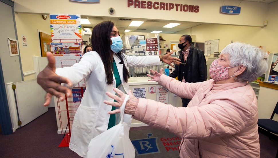 Local Pharmacy Supports, Comforts Those Seeking Vaccines