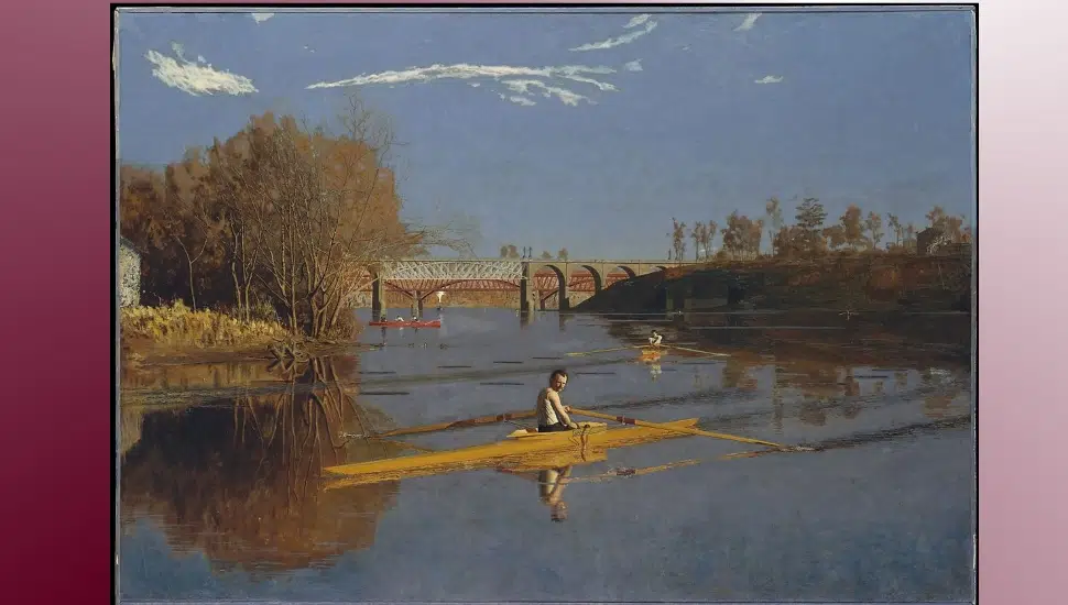 Wall Street Journal: Renowned Painting by Esteemed Local Artist Captures Moment of Ease on the Schuylkill River