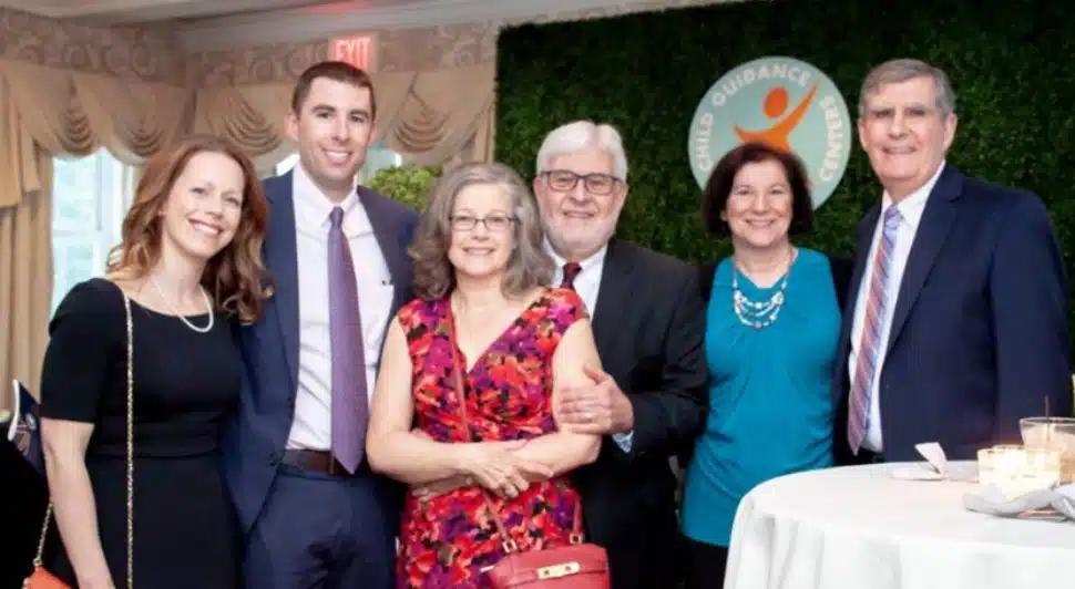 A group shot from the 2019 fundraising gala of the Child Guidance Resource Centers