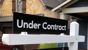 under contract sign