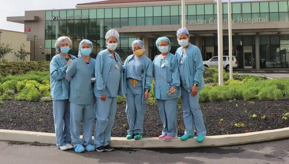 Chester County Hospital nurses