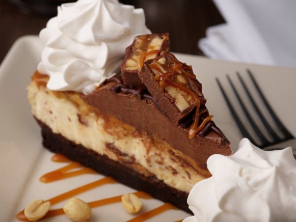 Snickers Cheesecake from The Cheesecake Factory.