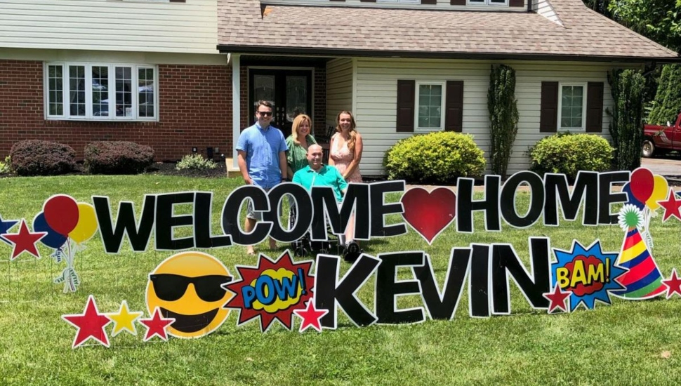 East Goshen Man Survives 120 Days in the ICU, Receives Warm Welcome Home After Six-Month Battle with COVID