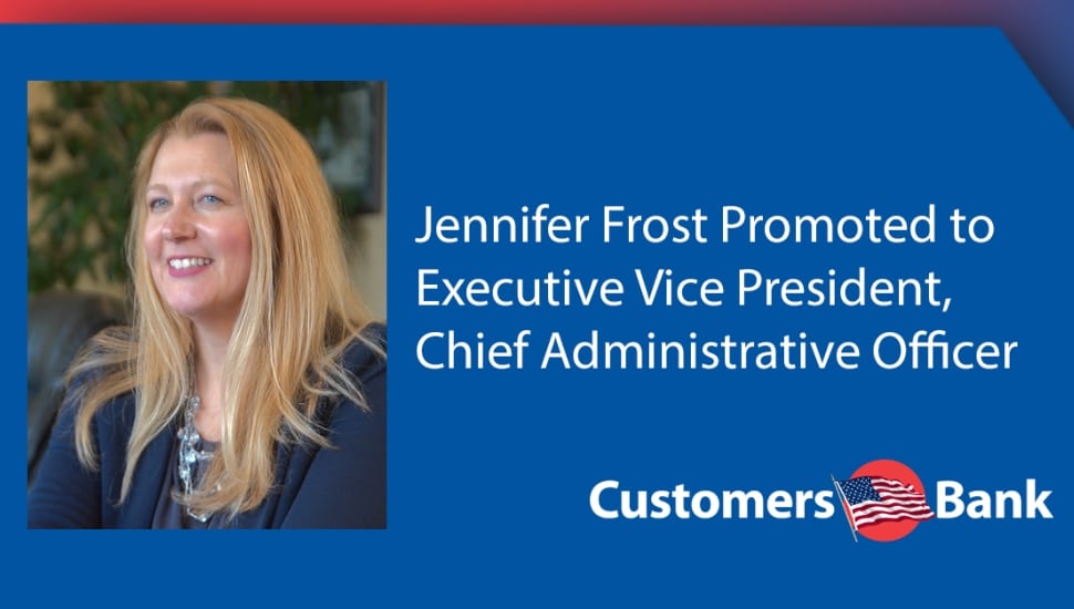 Image via Customers Bank Jennifer Frost