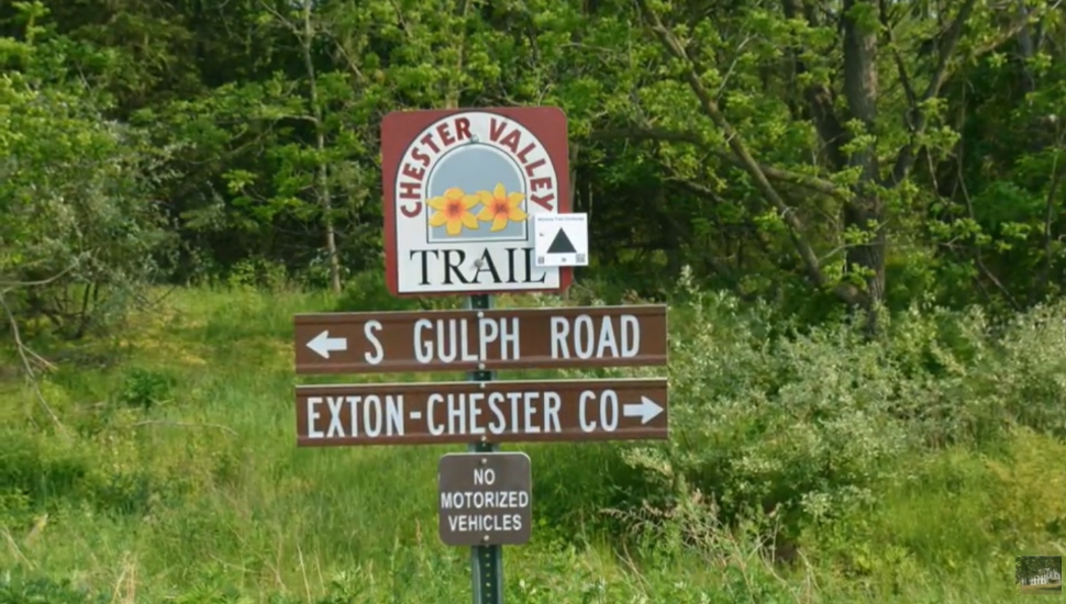 Chester Valley Rail Trail, Exton tourism