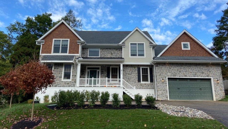 Malvern Bank House of the Week: New Construction in Private Setting in Paoli