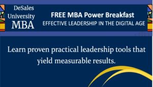 DeSales MBA Power Breakfast