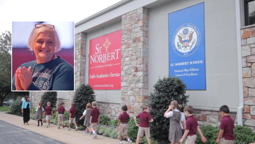 St. Norbert Catholic School blue ribbon