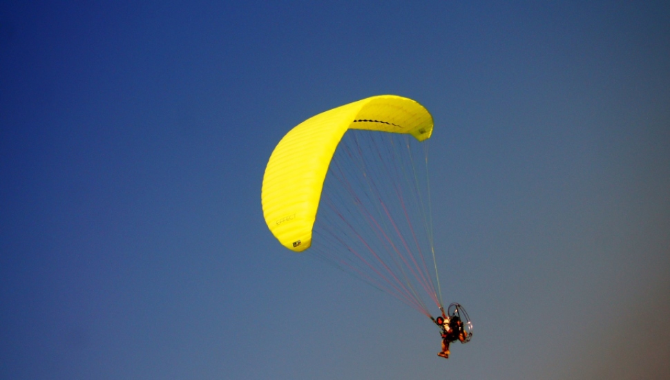 yellow parachute