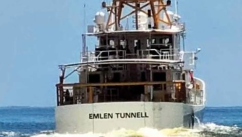 The 45th Fast Response Coast Guard Cutter named after Emlen Tunnell.