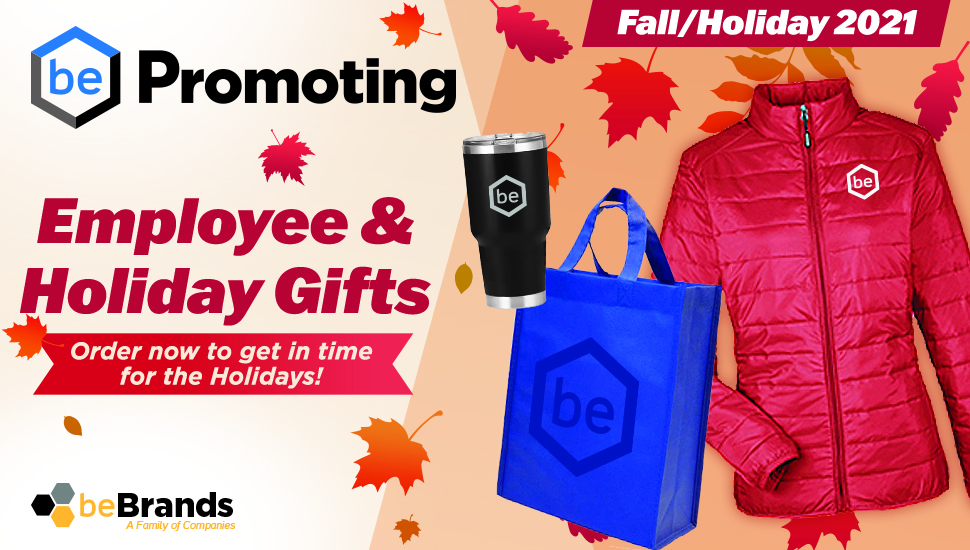 Give the Gift of Holiday Cheer with Employee and Customer Items from bePromoting