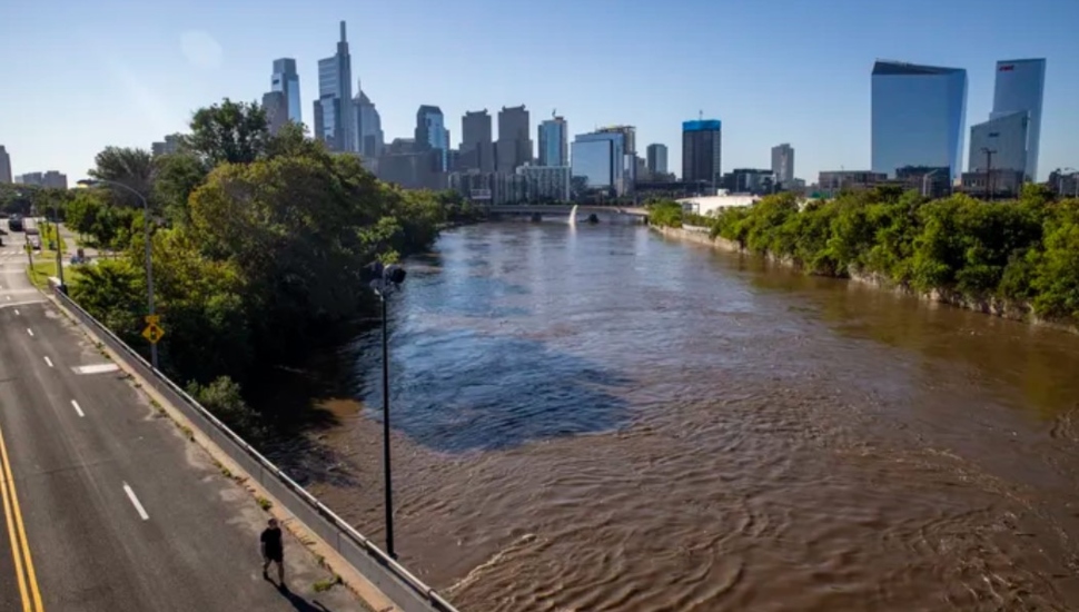 overflowing river