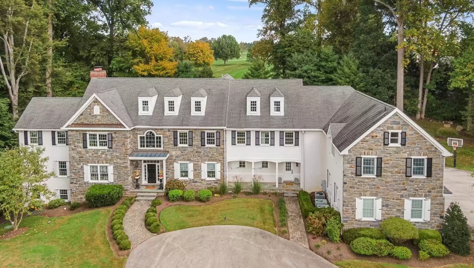 Malvern Bank House of the Week: Stately Residence on 17 Exquisite Acres in Berwyn