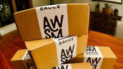 boxes of sauce