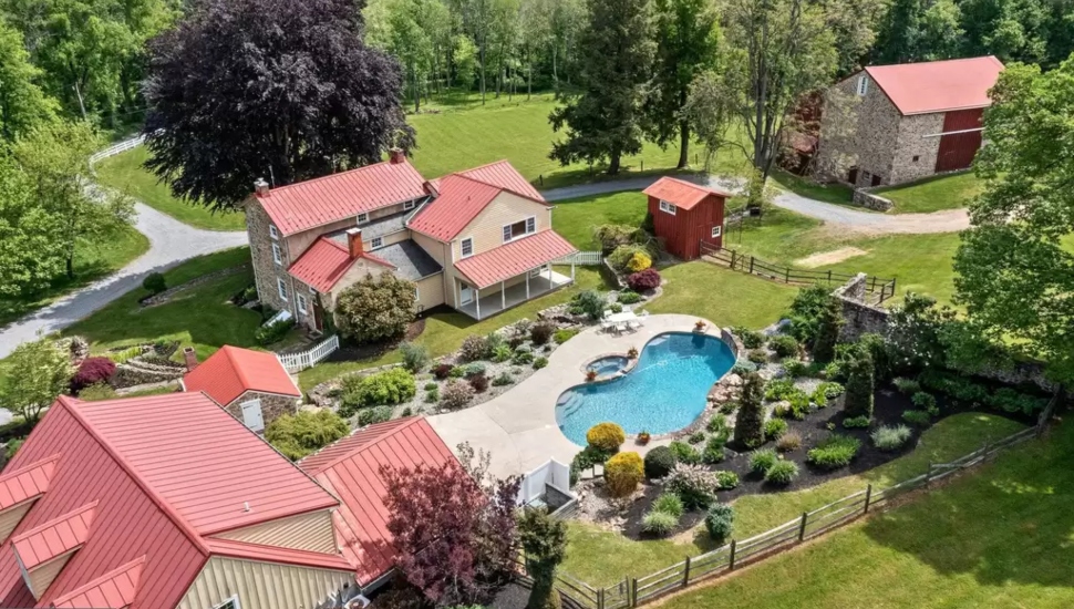 Malvern Bank House of the Week: 64 Acres of Unparalleled Privacy in Chester Springs