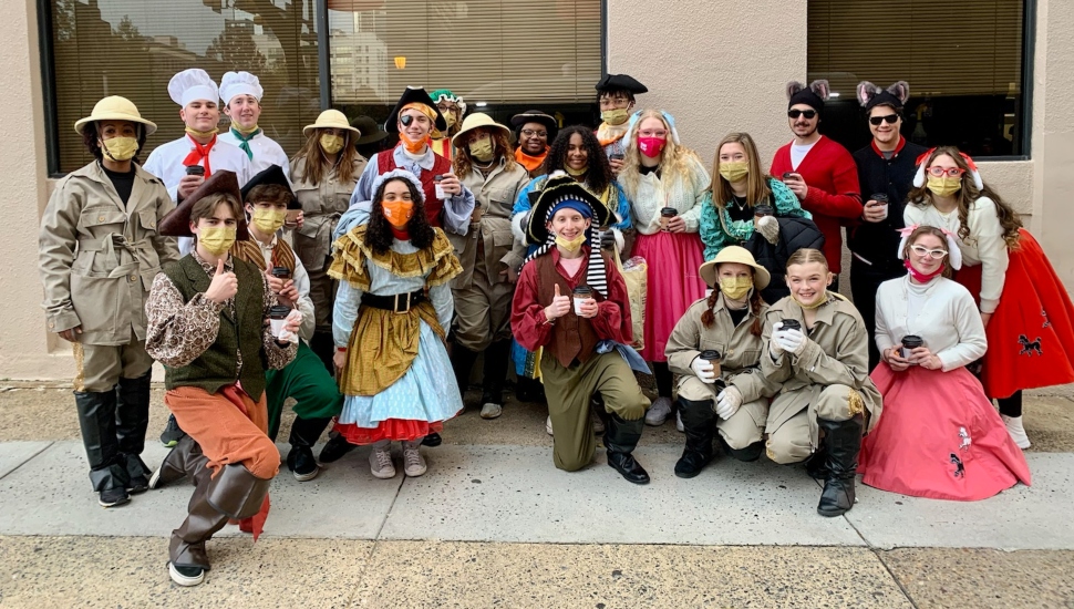 Performers from Revival Productions, Coatesville, Make a Stand for Civility at 2021 Thanksgiving Parade