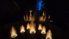 botanical garden holiday lights