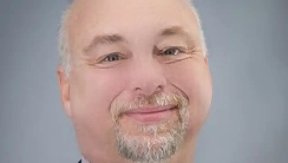 man with gray goatee