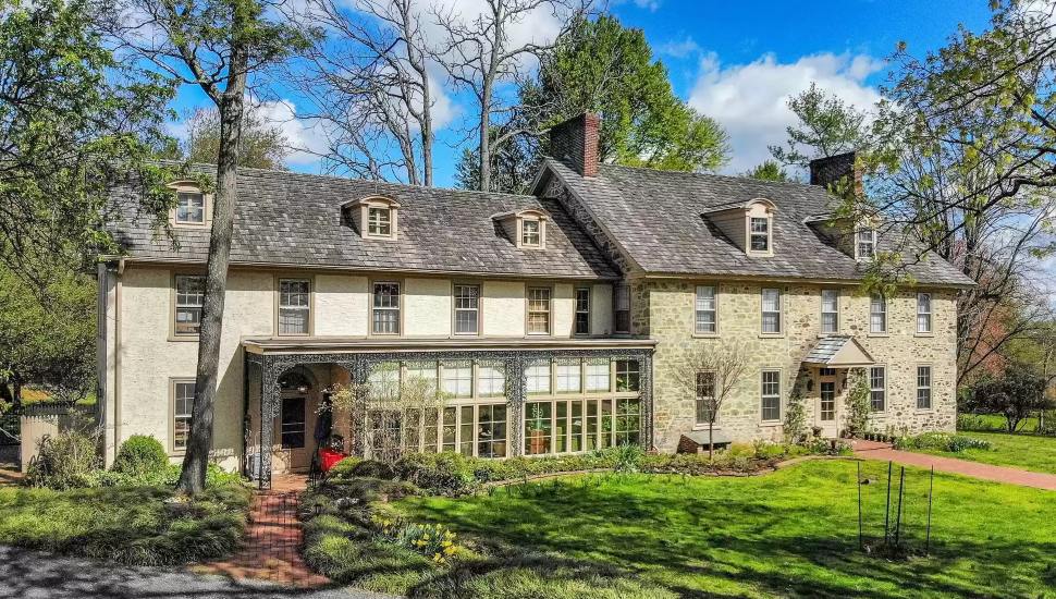 Malvern Bank House of the Week: Stone Colonial in West Chester One of the County’s Finest Country Estates