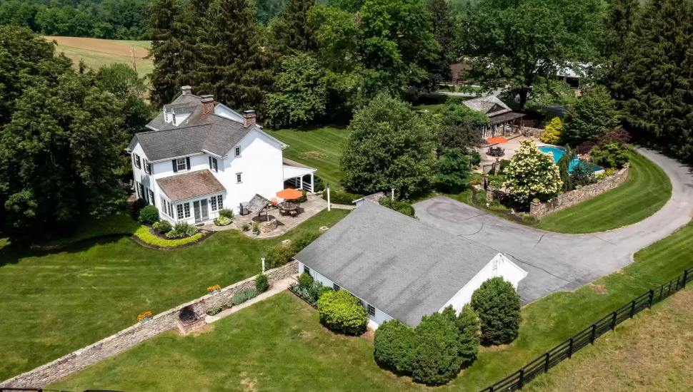 Malvern Bank House of the Week: Historic Farmhouse on Bucolic Working Farm in Spring City