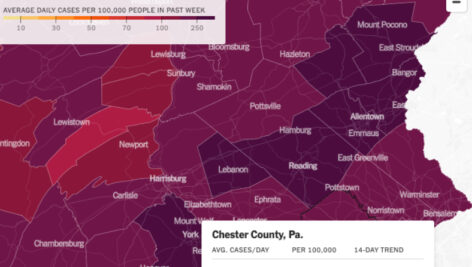 Chester County Covid Hotspot