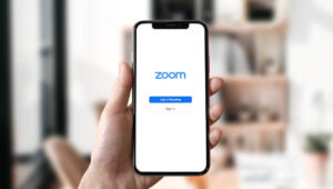 Zoom on an iPhone (1)