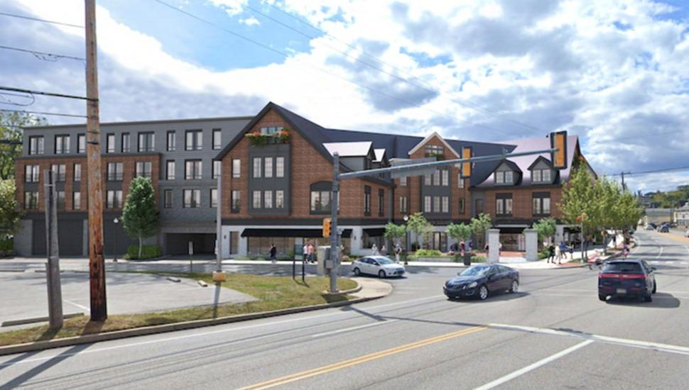 apartment project rendering