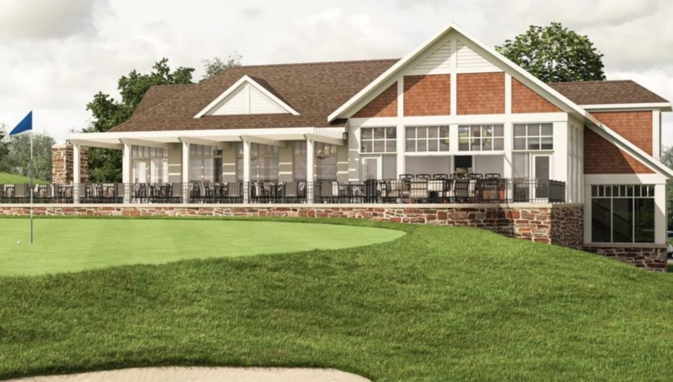golf course clubhouse