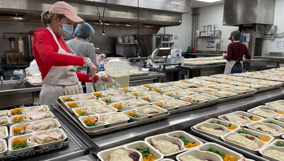 food bank meal preparation