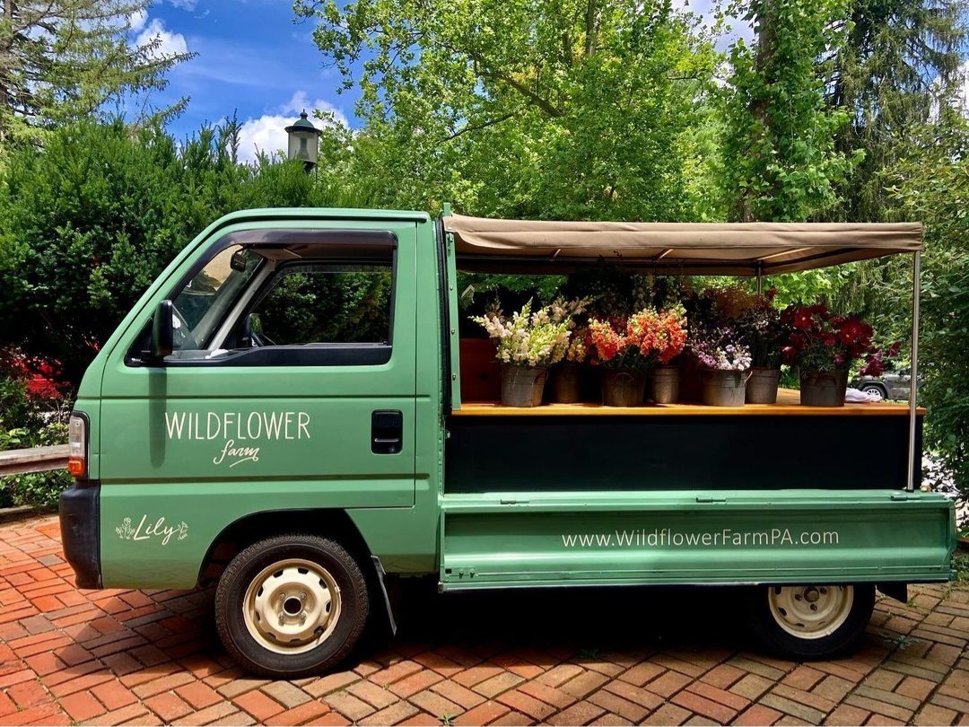 green truck
