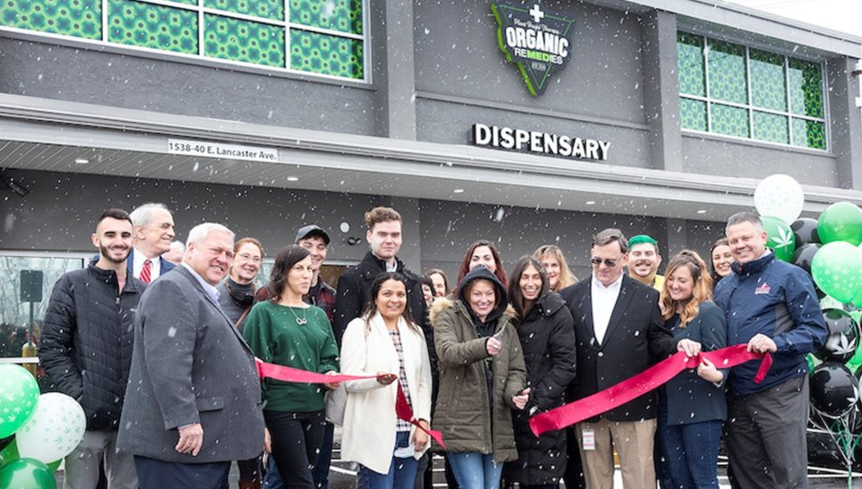dispensary ribbon-cutting