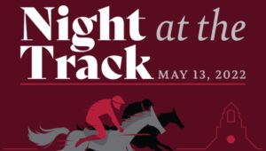 night at the track event