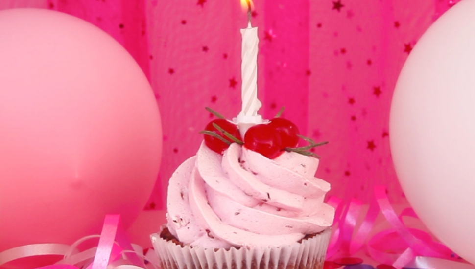 A birthday cupcake celebrating the 70th birthday of the Arc of Chester County