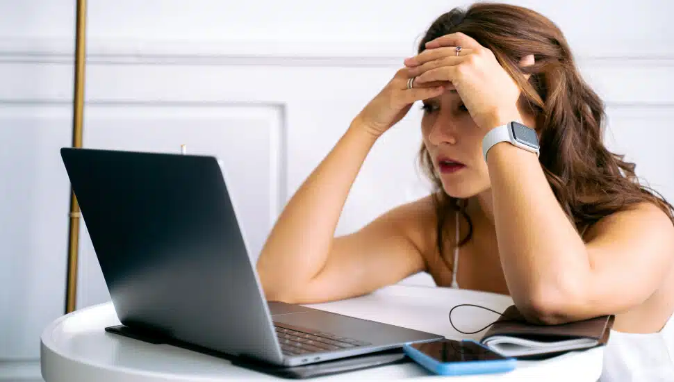 Frustrated at work