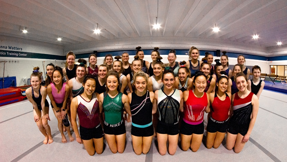 gymnastics team
