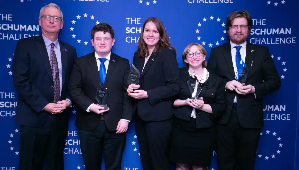 Four WCU Students Among Winners in European Union’s National Foreign Affairs Contest