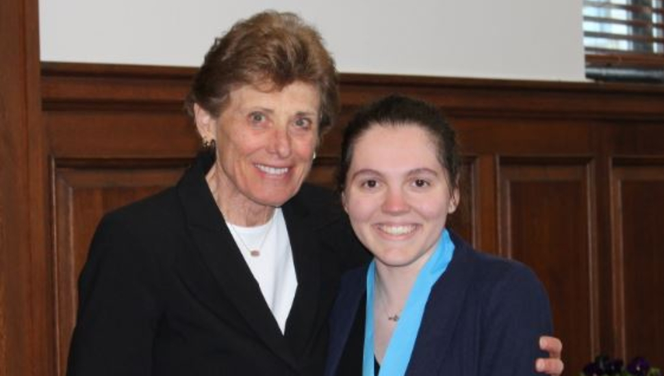 Immaculata Names Winner of Its Rising Student Leader Award, Monsignor Hartnett Medal