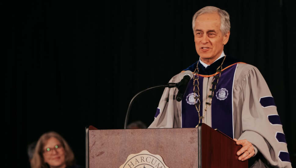 Dr. Jon Jay DeTemple Presiding at Commencement 2022