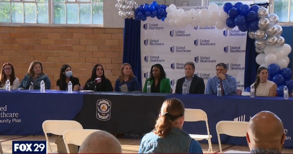 A panel of experts that included Rob D'Olonzo from The Lincoln Center met with the Norristown community recently to discuss behavioral health services.