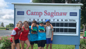 kids at Camp Saginaw