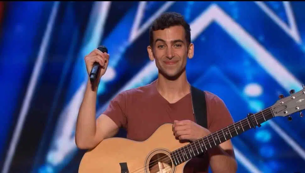 man with guitar