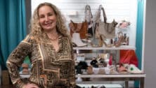 Kris Perrone, owner of Fab & Boujee Boutique.