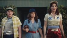 Actresses Melanie Field, Abbi Jacobson, and D'Arcy Carden