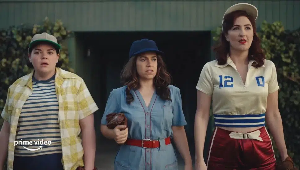 Actresses Melanie Field, Abbi Jacobson, and D'Arcy Carden