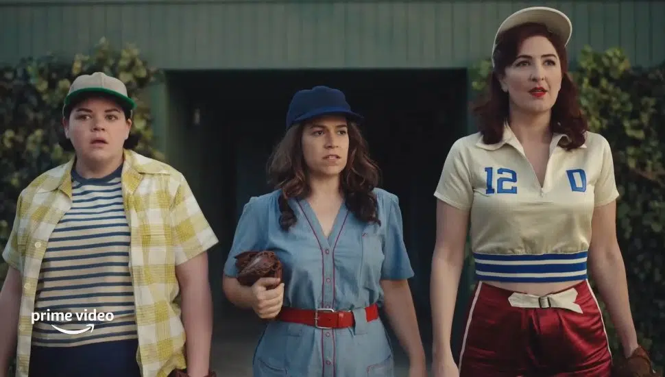 Actresses Melanie Field, Abbi Jacobson, and D'Arcy Carden